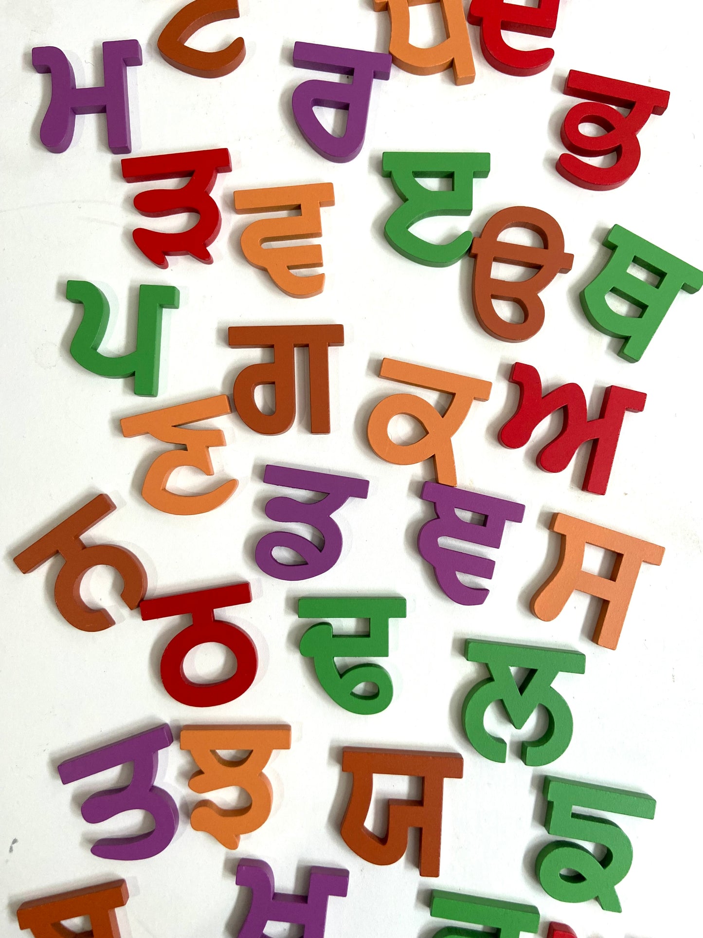 Gurmukhi Puzzle-Punjabi Painti Akhar wooden puzzle for baby/ kids